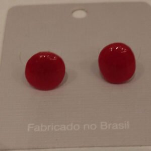 Brinco Pingo Vermelho