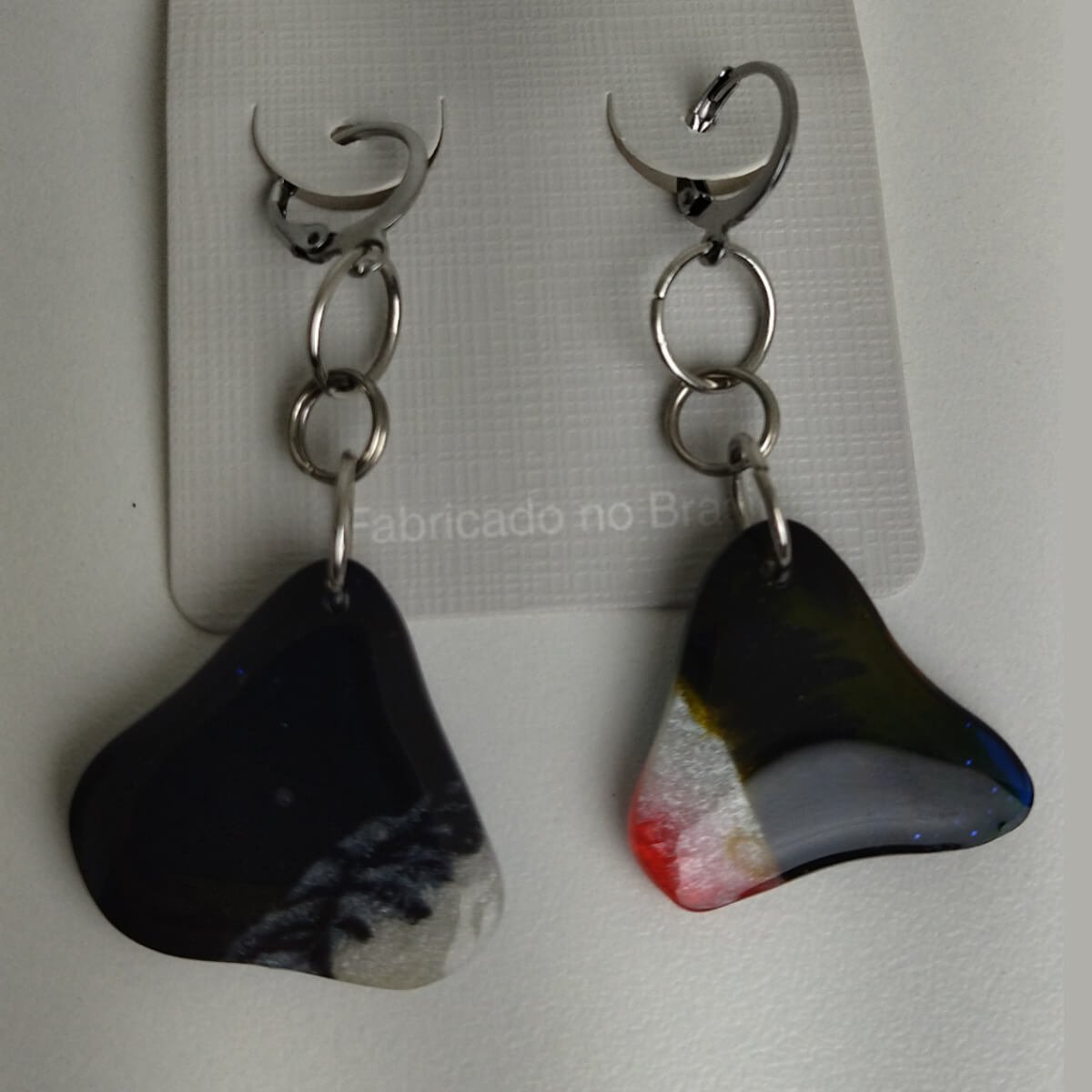 Brinco Orgânico Triangular sem Molde - Imagem 4